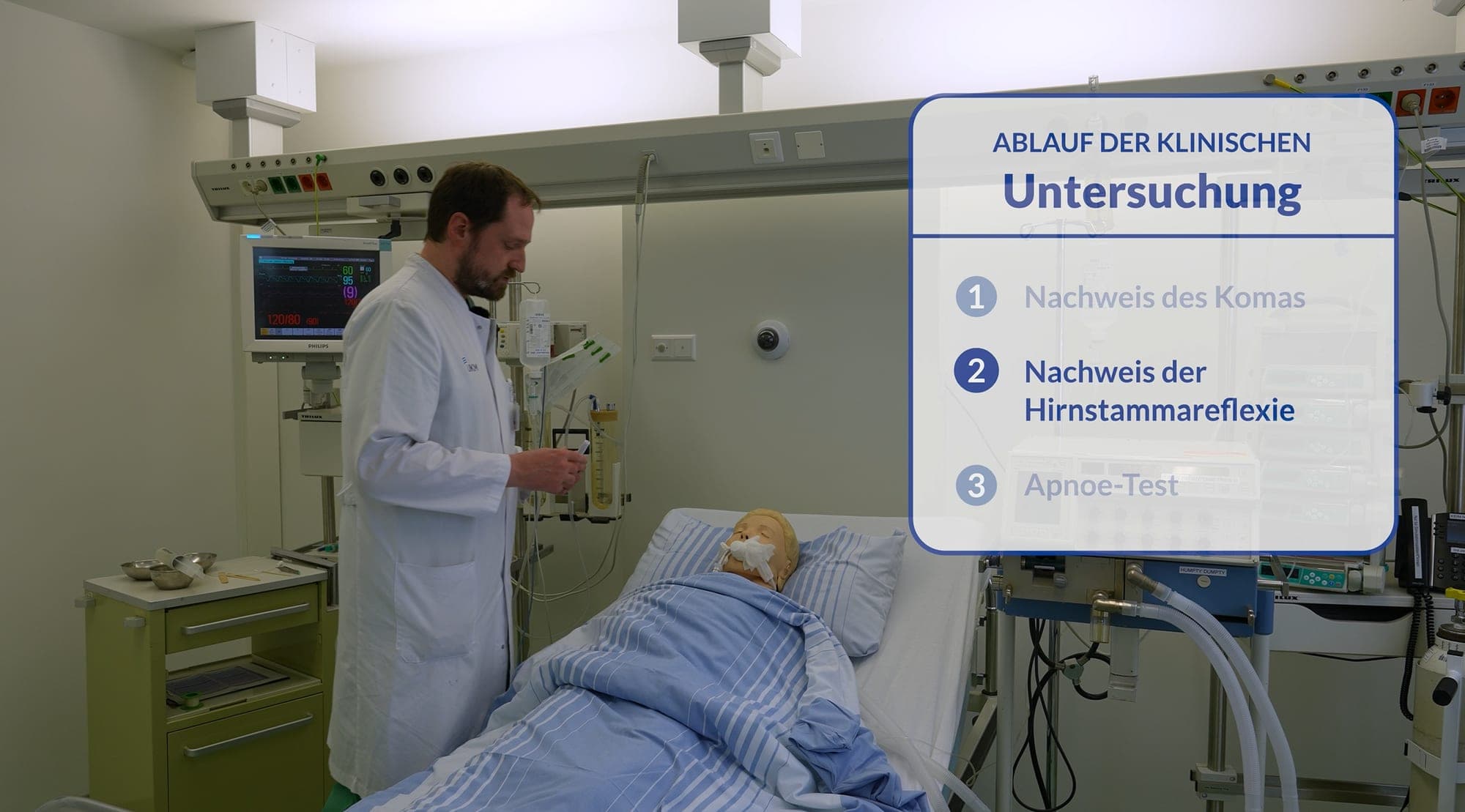 VR-Kurs zur Hirntoddiagnostik
