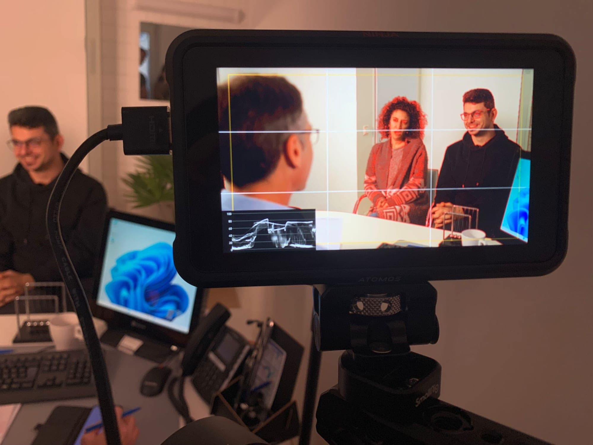 Interaktives H5P-Lernvideo des Projekts eKommMed.NRW